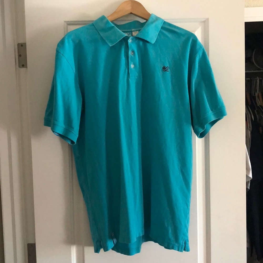 LRG teal polo